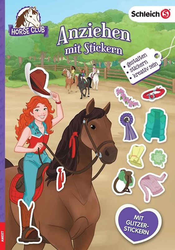 SCHLEICH® Horse Club – Anziehen mit Stickern