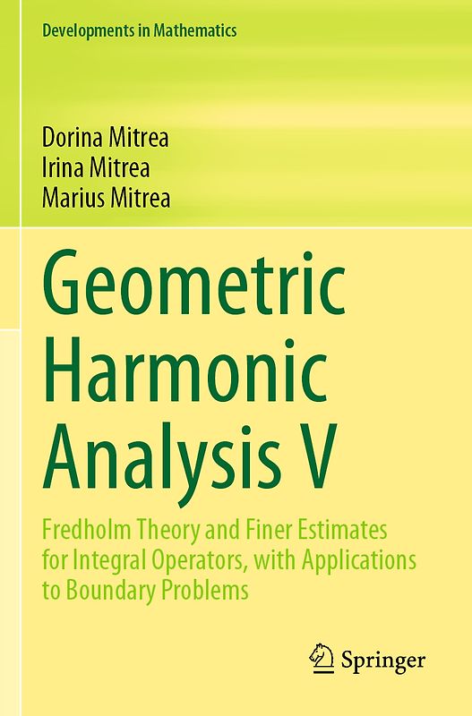 Geometric Harmonic Analysis V