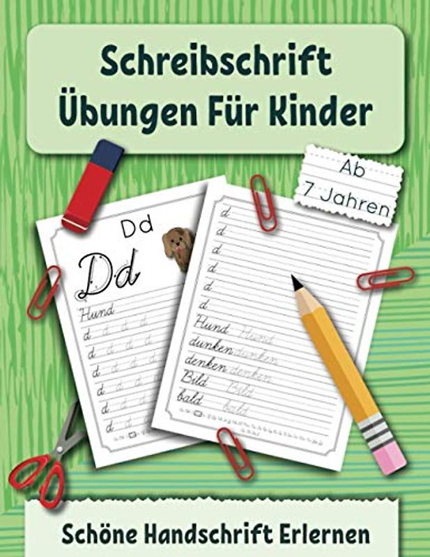 Schreibschrift Übungen Für Kinder: Schöne Handschrift Erlernen