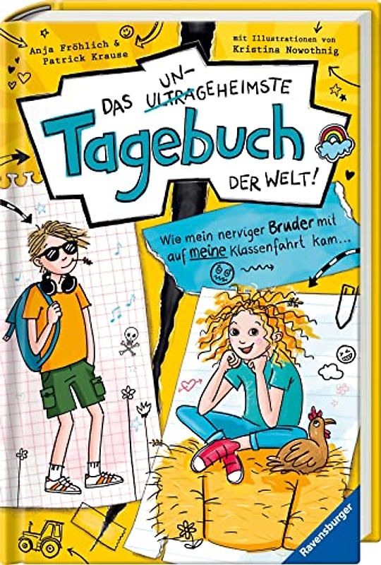 Das ungeheimste Tagebuch der Welt!, Band 3 - Wie mein nerviger Bruder mit auf meine Klassenfahrt kam ...