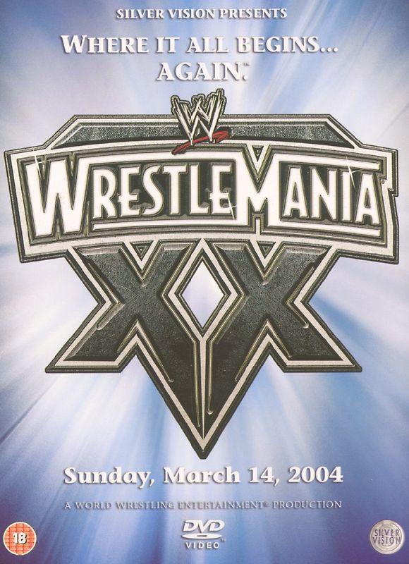 Wrestlemania XX DVD DVD