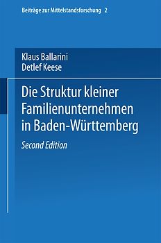 Die Struktur kleiner Familienunternehmen in Baden-Württemberg