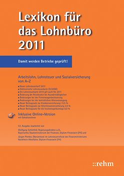 Buchpaket Lexikon für das Lohnbüro und Lexikon Altersversorgung 2011 / Lexikon für das Lohnbüro 2011