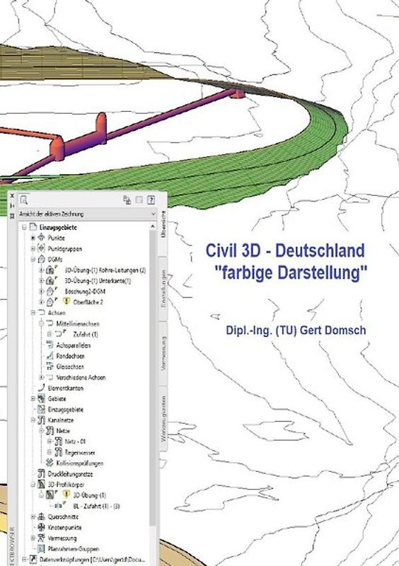 Cvil 3D Deutschland / Civil 3D-Deutschland, "farbige Darstellung" (für Anwender)