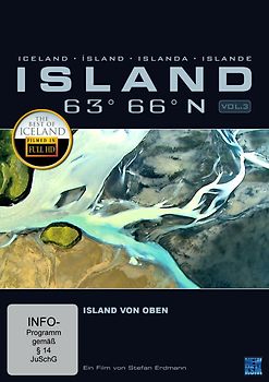 Island 63° 66° N - Island von oben DVD