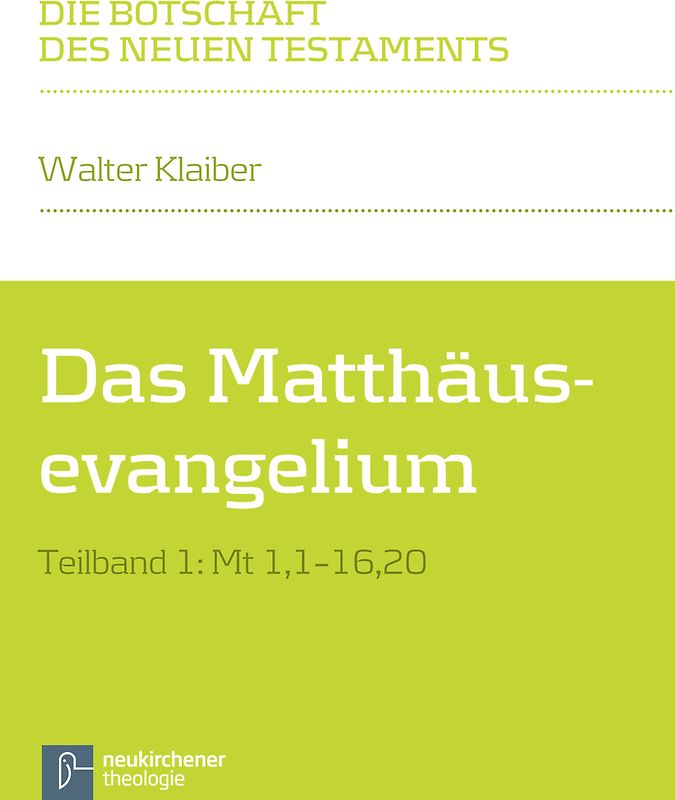 Das Matthäusevangelium