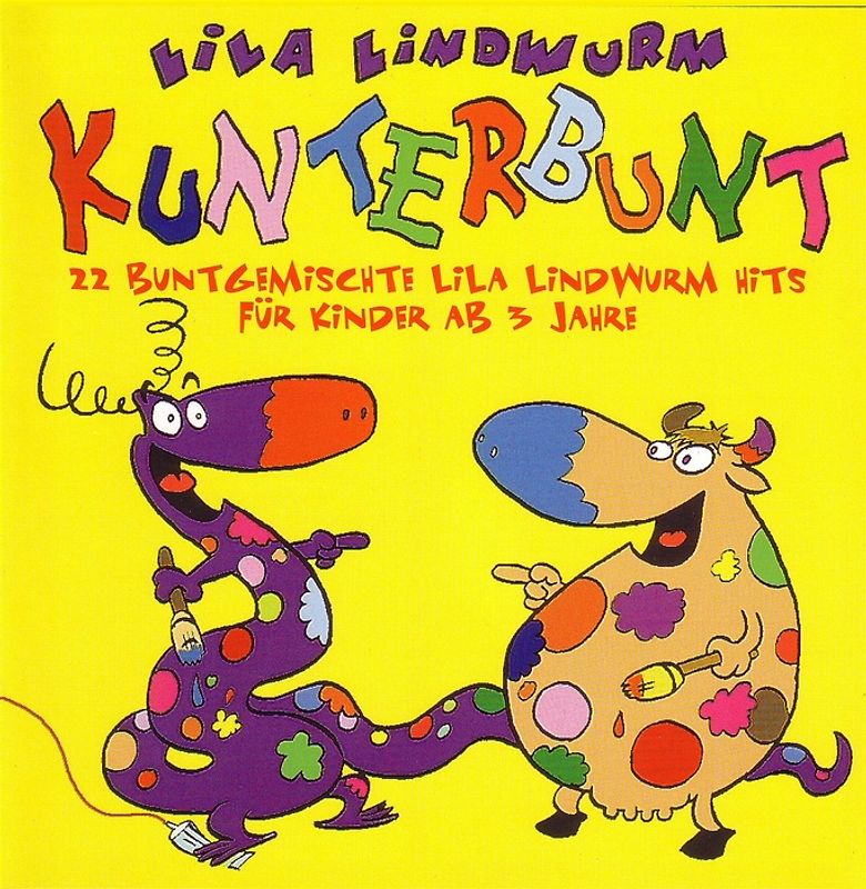 Lila Lindwurm - Kunterbunt