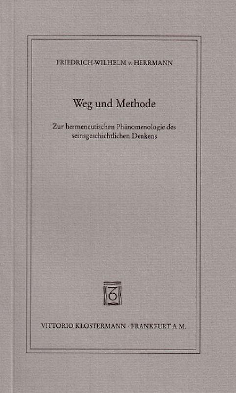 Weg und Methode