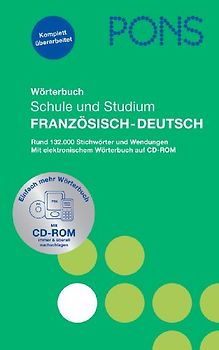 PONS Wörterbuch für Schule und Studium Französisch