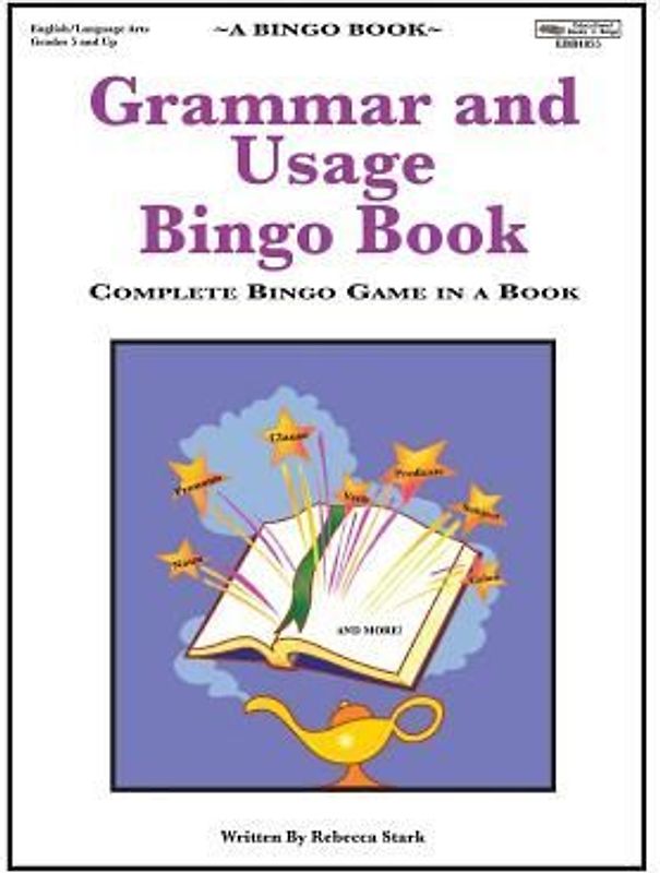 Grammar and Usage Bingo Book: Complete Bingo Game In A Book