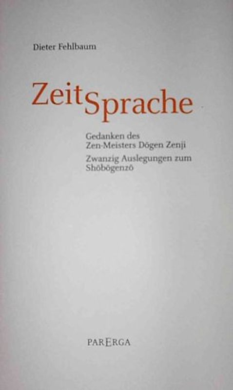 Zeitsprache