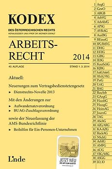 KODEX Arbeitsrecht 2014