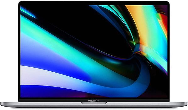 Apple MacBook Pro avec Touch Bar et Touch ID 16" (True Tone Retina Display) 2.6 GHz Intel Core i7 32 Go RAM 512 Go SSD [Fin 2019, clavier anglais, QWERTY] gris sidéral