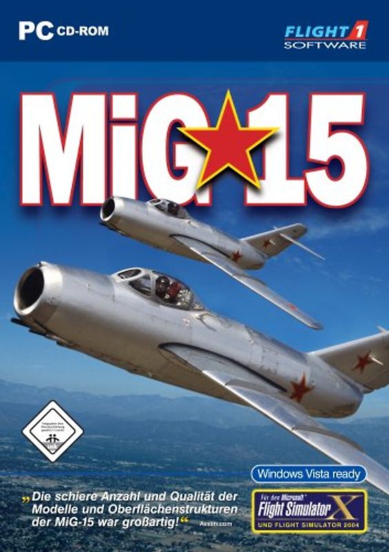 FSX AddOn: Flight 1 MIG 15 PC Spiele