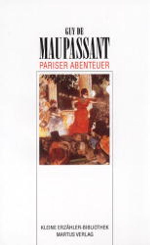 Pariser Abenteuer. Novellen