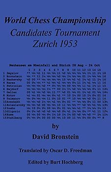 World Chess Championship Candidates Tournament Zurich 1953