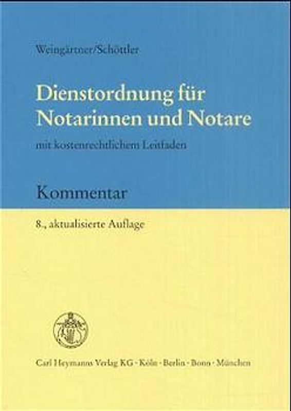 Dienstordnung für Notare