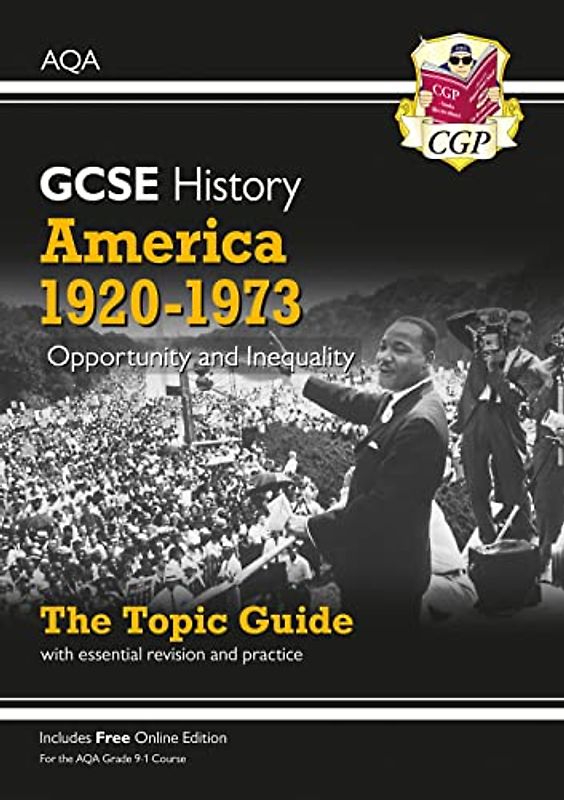 GCSE History AQA Topic Revision Guide - America, 1920-1973: Opportunity and Inequality