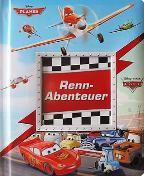 Vorlese-Pappbilderbuch, Cars/Planes, Renn-Abenteuer