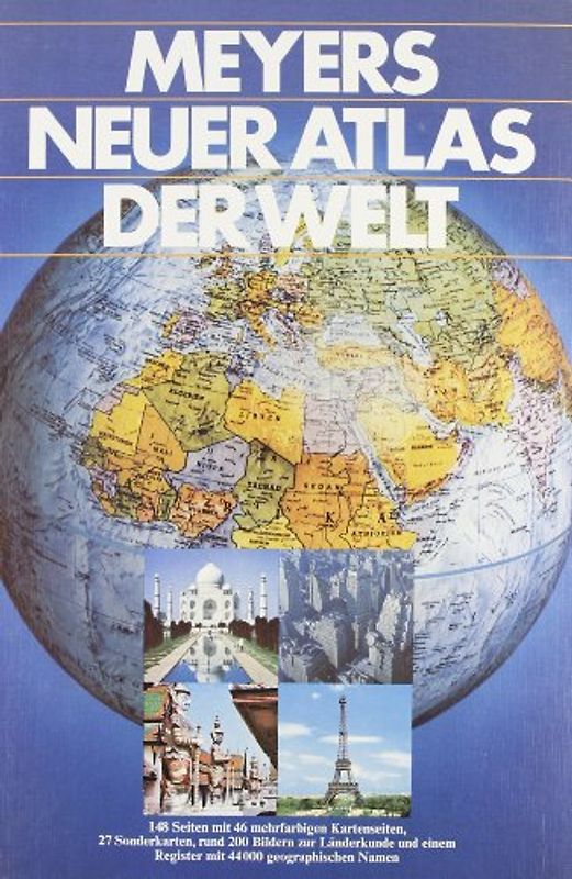 Meyers Neuer Atlas der Welt.