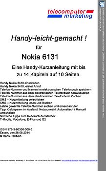 Nokia 6131-leicht-gemacht. Handy-leicht-gemacht für Nokia 6131