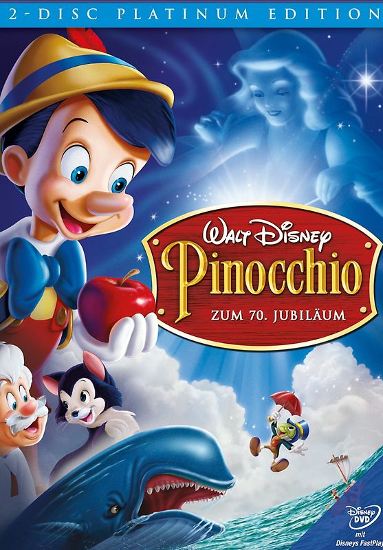 Pinocchio (Platinum Edition zum 70. Jubiläum, 2 DVDs) DVD