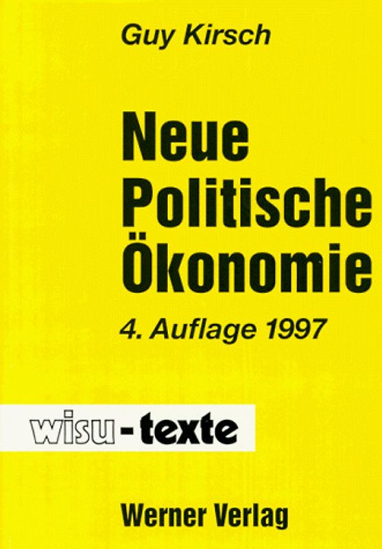 Neue Politische Ökonomie