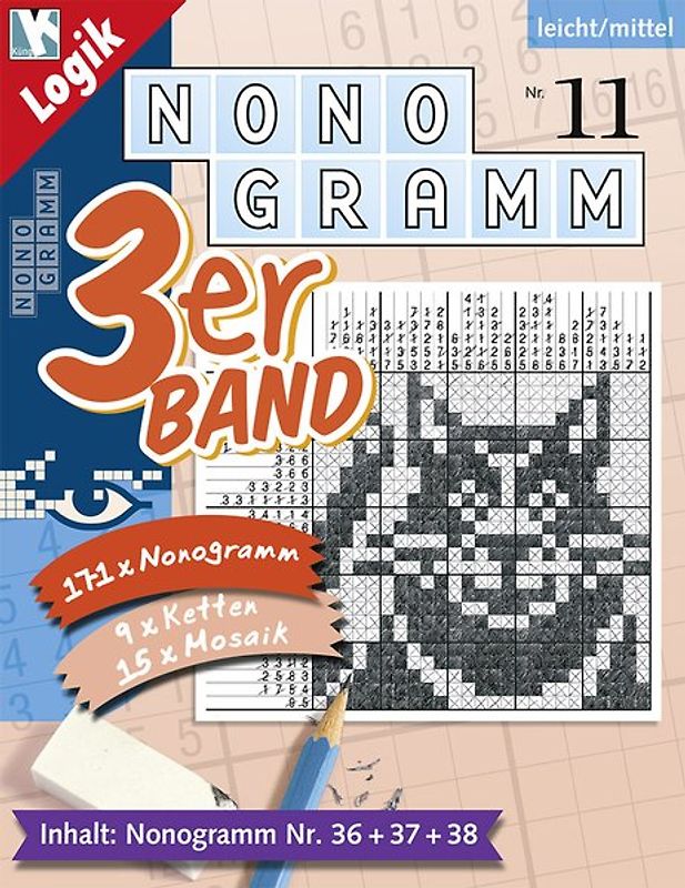 Nonogramm 3er-Band Nr. 11