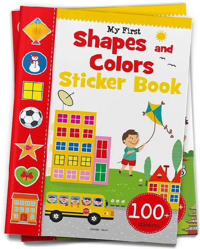 My First Shapes and Colours Sticker Book