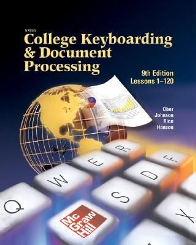 Gregg College Keyboarding and Document Processing (Gdp), Kit 3 for Word 2003 (Lessons 1-120)