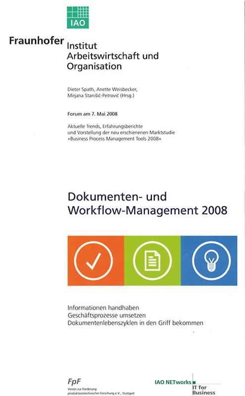 Dokumenten- und Workflow-Management 2008.
