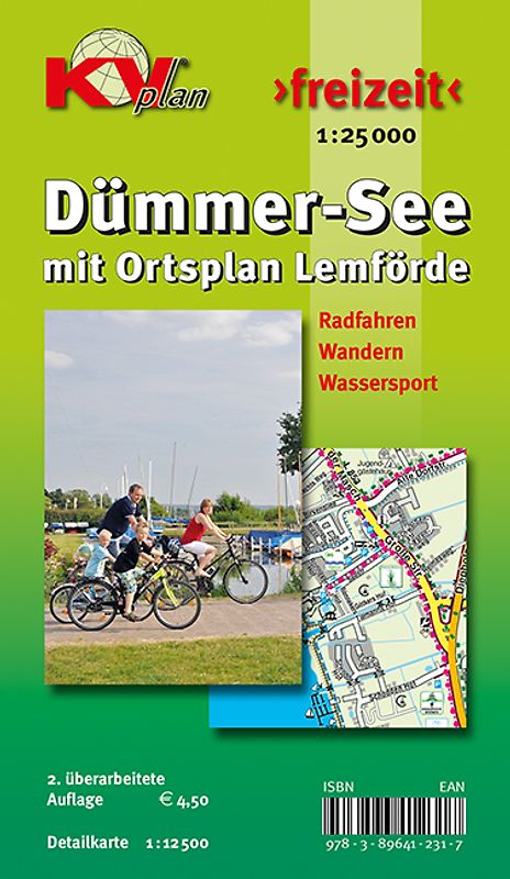 Dümmer See mit Ortsplan Lemförde