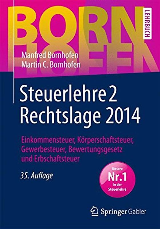 Steuerlehre 2 Rechtslage 2014