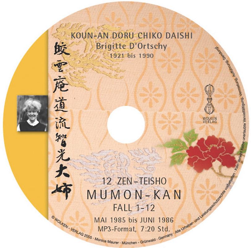 MUMON-KAN - 12-Zen-Teisho Fall 1-12 auf 1 MP3-CD