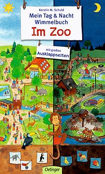 Mein Tag & Nacht Wimmelbuch. Im Zoo