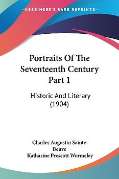 Portraits Of The Seventeenth Century Part 1