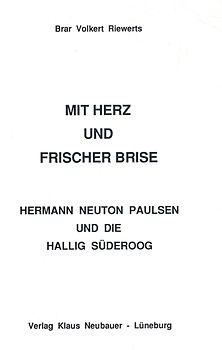 Hermann Neuton Paulsen - Pädagogik auf der Hallig Süderoog
