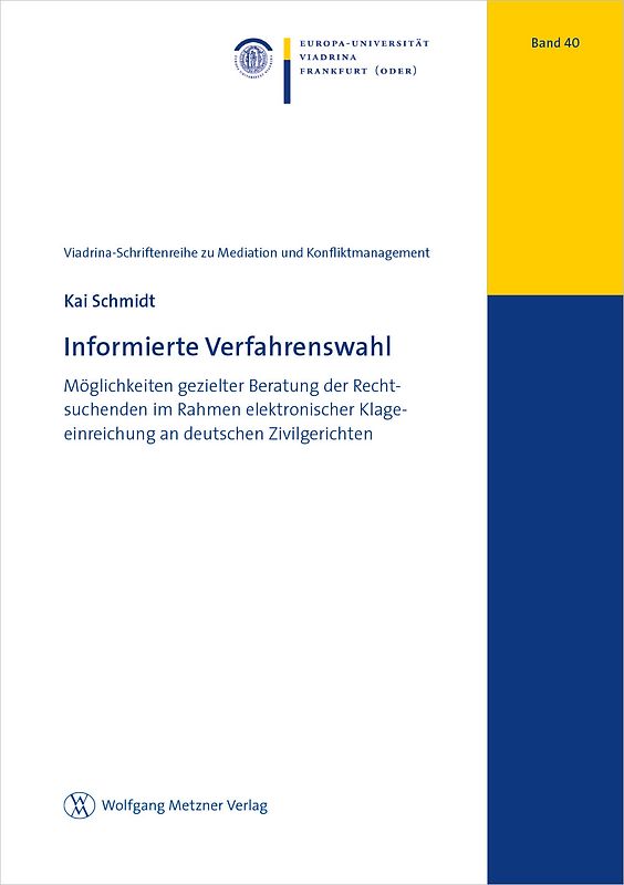 Informierte Verfahrenswahl