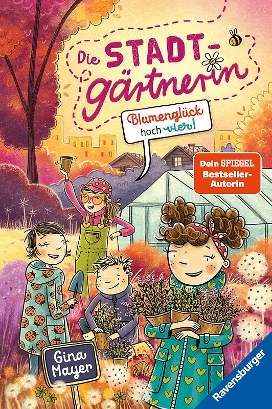Die Stadtgärtnerin, Band 3 - Blumenglück hoch vier!