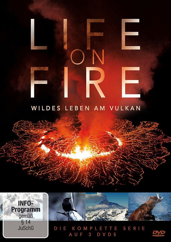 Life on Fire - Wildes Leben am Vulkan [3 Discs] DVD