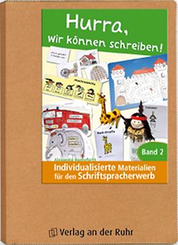 Hurra, wir können schreiben!. Individualisierte Materialien für den Schriftspracherwerb