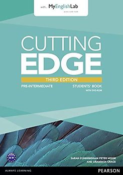 Cutting Edge 3rd Edition Pre-Intermediate Students' Book with DVD and MyEnglishLab Pack