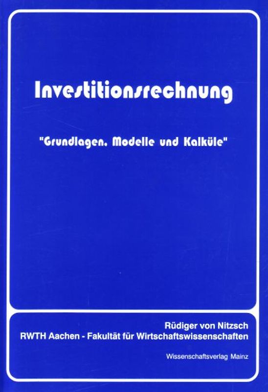 Investitionsrechnung
