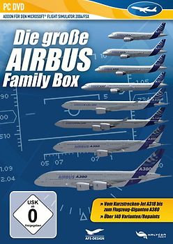 Die große Airbus Family Box PC Spiele