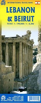 ITM Map Lebanon - Beirut 1:190000