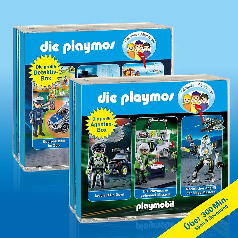 Die Playmos-Die große Agenten-u.Detektiv-Box