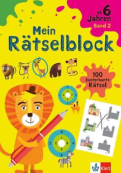 Klett Mein Rätselblock ab 6 Jahren Band 2
