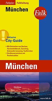 Falkplan Falk-Faltung: München - mit City-Guide