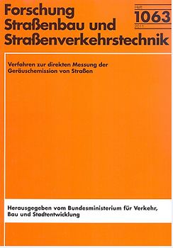 Verfahren zur direkten Messung der Geräuschemission von Straßen