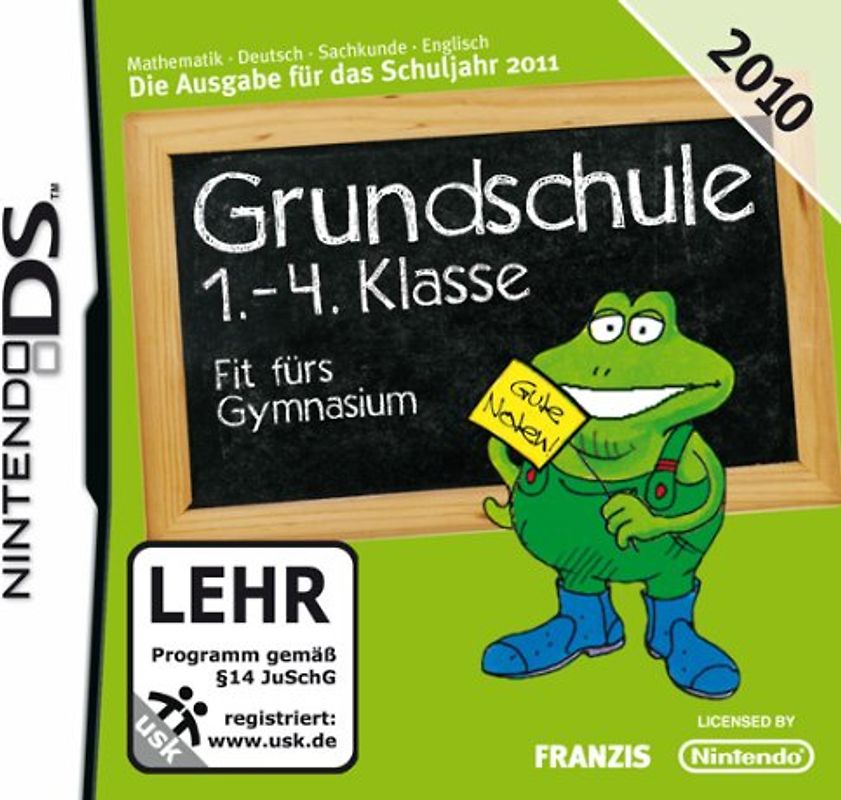 Grundschule 1.-4. Klasse 2011 Nintendo DS